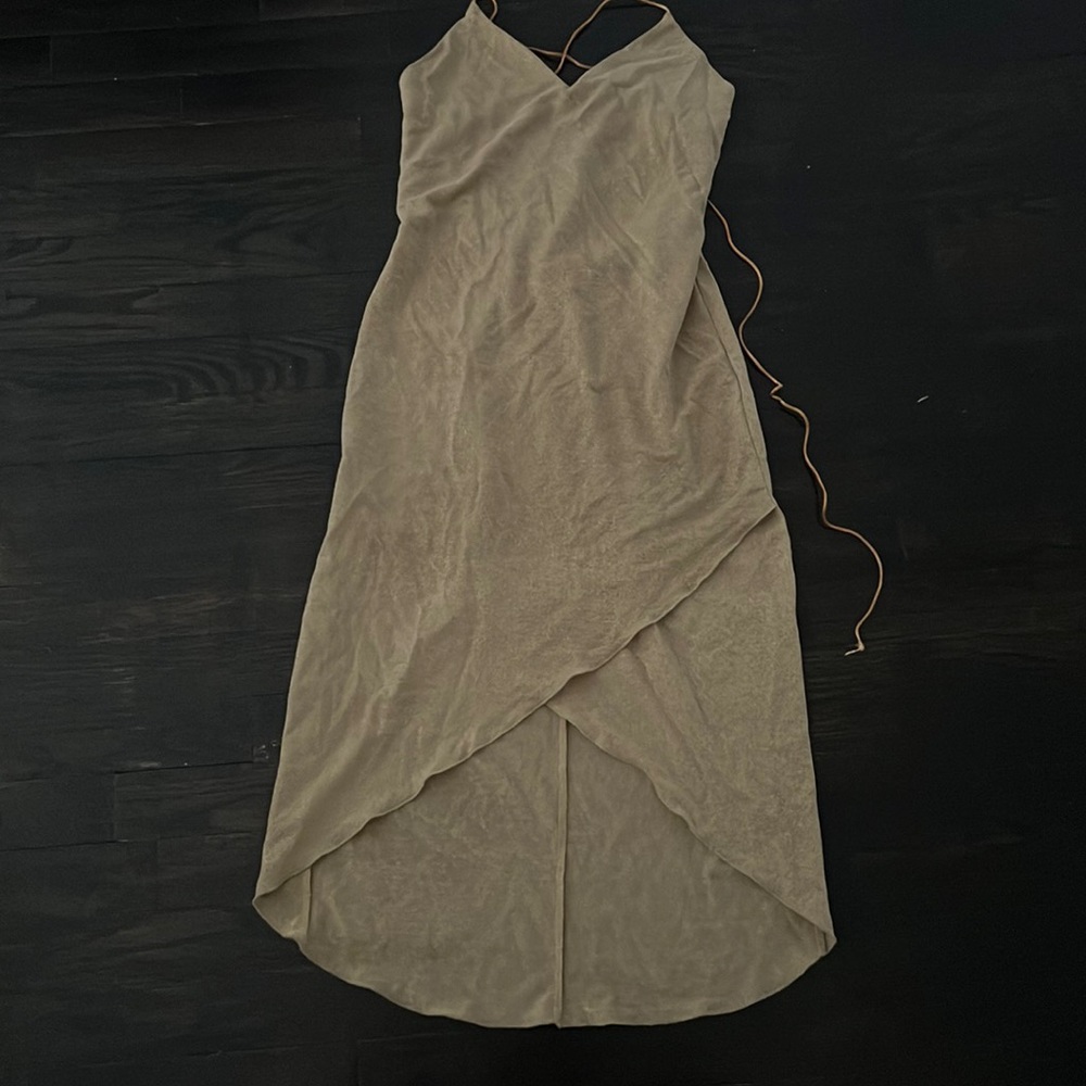 Gold mini dress size M